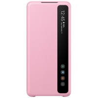 Dėklas G985 Samsung Galaxy S20+ Clear View Cover Pink